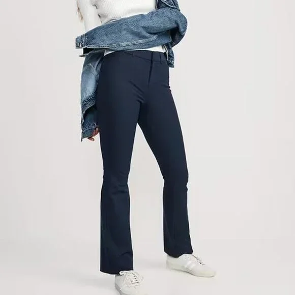 NWT Old Navy High-Waisted Pixie Flare Pants - Picture 6 of 12